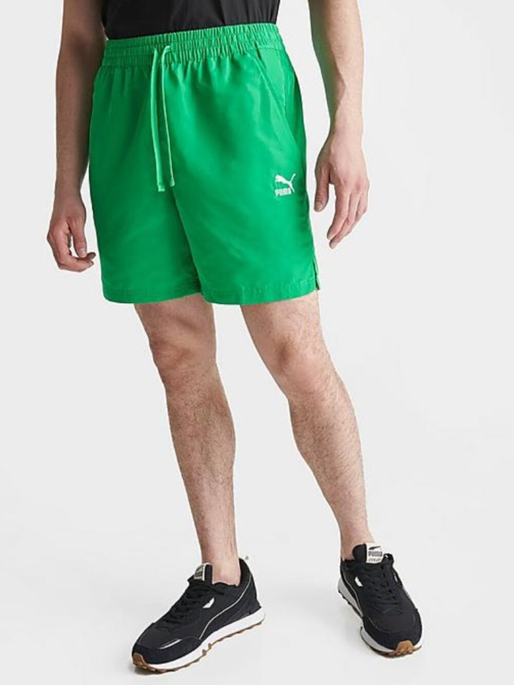 NEW - PUMA Men's Classic Relaxed Fit 6" Grassy Green Shorts XL